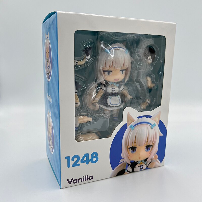 22cm POP UP PARADE Nekopara Maple Anime Figure Nekopara Cinnamon/Coconut Action Figure Vanilla/Chocola Figurine Model Doll Toys