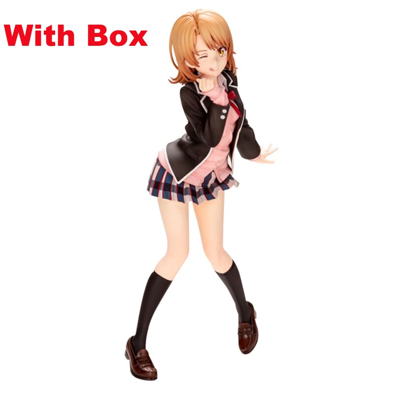 Anime Sexy Girl Figure My Teen Romantic Comedy SNAFU Yui Yuigahama Yukinoshita Yukino Uniforms PVC Action Figure Toys Model Doll
