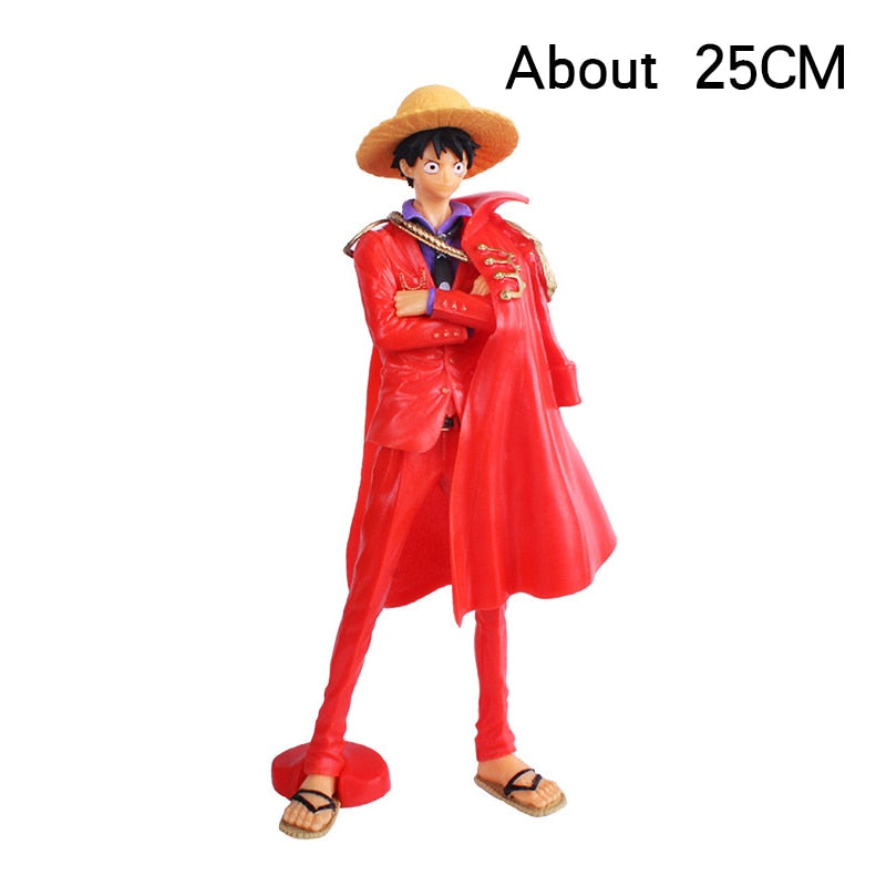 One Piece Anime Figure Action Figurine Luffy Tony Chopper Zoro Water Law Robin Nami Sanji Usopp Sir Crocodile PVC Model Toy