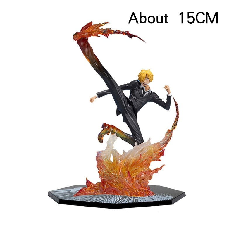 One Piece Anime Figure Action Figurine Luffy Tony Chopper Zoro Water Law Robin Nami Sanji Usopp Sir Crocodile PVC Model Toy