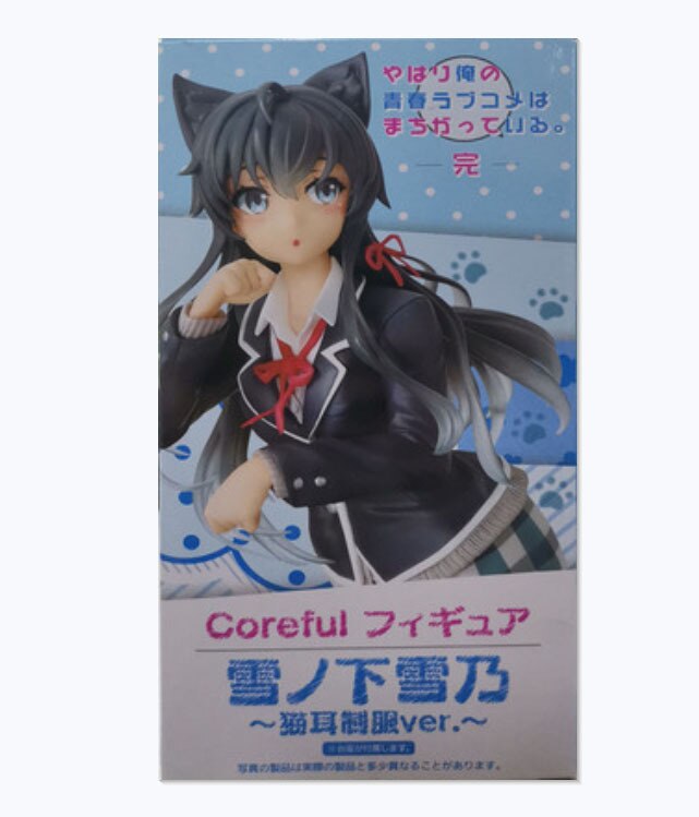 Anime Sexy Girl Figure My Teen Romantic Comedy SNAFU Yui Yuigahama Yukinoshita Yukino Uniforms PVC Action Figure Toys Model Doll
