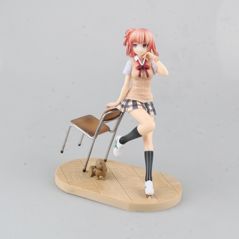Anime Sexy Girl Figure My Teen Romantic Comedy SNAFU Yui Yuigahama Yukinoshita Yukino Uniforms PVC Action Figure Toys Model Doll