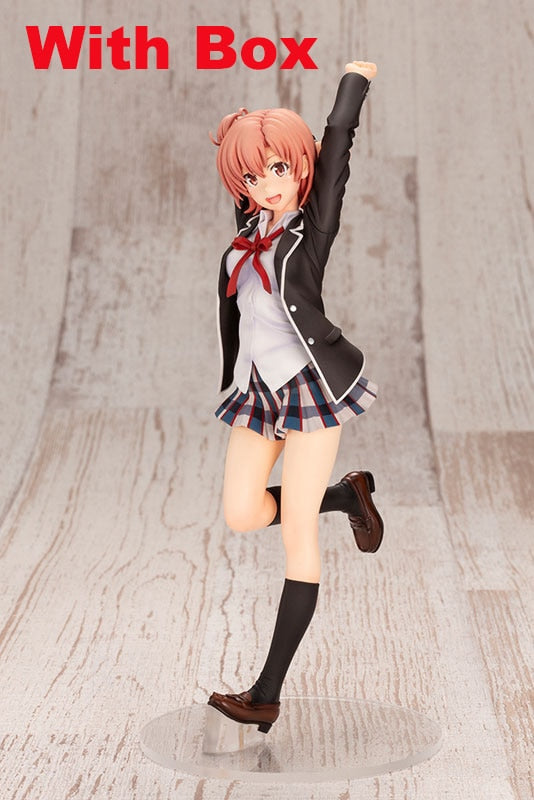 Anime Sexy Girl Figure My Teen Romantic Comedy SNAFU Yui Yuigahama Yukinoshita Yukino Uniforms PVC Action Figure Toys Model Doll