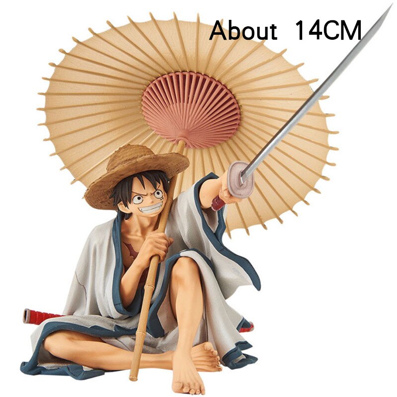 One Piece Anime Figure Action Figurine Luffy Tony Chopper Zoro Water Law Robin Nami Sanji Usopp Sir Crocodile PVC Model Toy