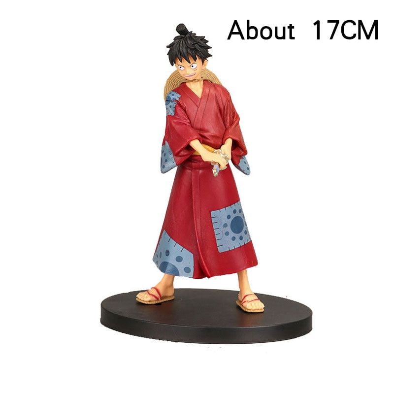One Piece Anime Figure Action Figurine Luffy Tony Chopper Zoro Water Law Robin Nami Sanji Usopp Sir Crocodile PVC Model Toy