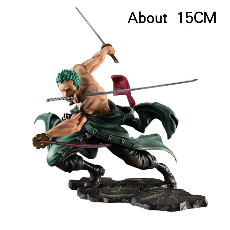 One Piece Anime Figure Action Figurine Luffy Tony Chopper Zoro Water Law Robin Nami Sanji Usopp Sir Crocodile PVC Model Toy