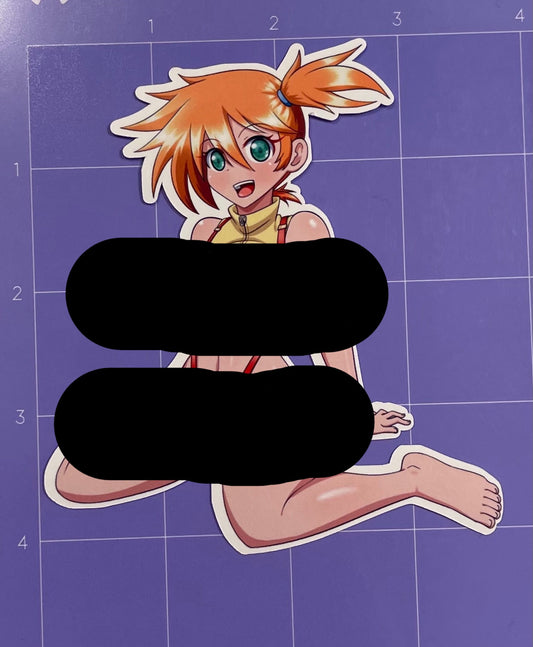 Anime vinyl sticker #185 Sexy Misty