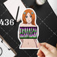 Anime vinyl sticker #436, Bleach, Inoue