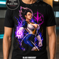 Majin Royal Warrior Anime T-Shirt – Halftone or Black Knockout