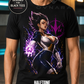 Majin Royal Warrior Anime T-Shirt – Halftone or Black Knockout