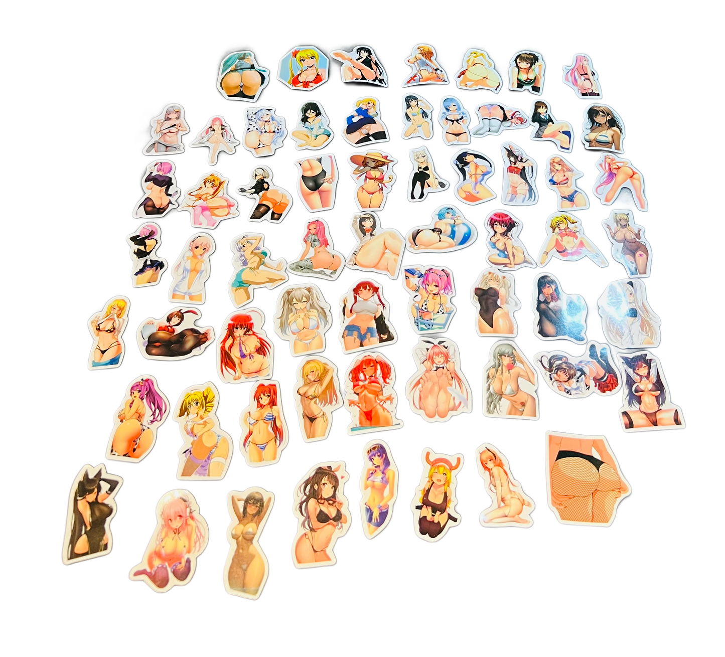 Anime/Hentai sticker package 62/PCS Pack 4