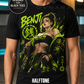 Neon Street Rebel Anime T-Shirt or DTF Transfer – Halftone