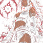 Crimson Shadow Warrior Anime T-Shirt or DTF Transfer – Halftone