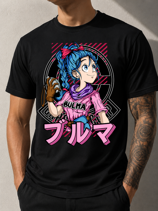 Bulma ( 2 )Anime T-Shirt | Premium Graphic Tee | Manga Shirt | Unisex Streetwear | Gift for Anime Fans