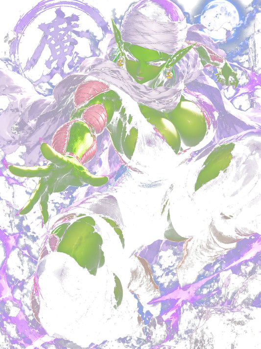 Mystic Emerald Guardian Anime T-Shirt or DTF Transfer – Halftone