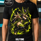 Neon Bio-Android Queen Anime T-Shirt or DTF Transfer – Halftone