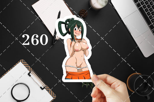 Anime sticker #260, Nude My Hero Academia