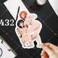 Anime vinyl sticker #432, Bleach, Inoue, Kishiki