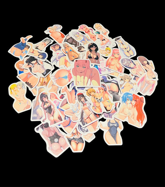 Anime/Hentai sticker package 62/PCS Pack 5