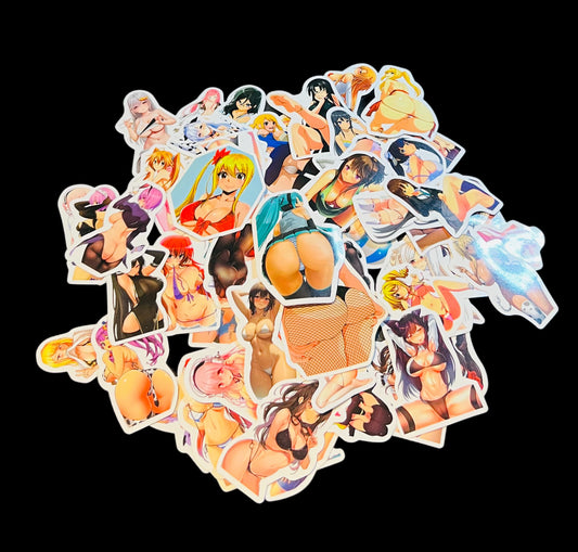 Anime/Hentai sticker package 62/PCS Pack 4