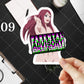 Anime vinyl sticker #409, Naruto, Kushina