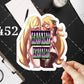 Anime vinyl sticker #452, Sexy Pokemon, Lusamine, Shirona