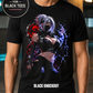 Female Kakashi Hatake Anime T-Shirt – Halftone or Black Knockout