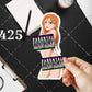 Anime vinyl sticker #425, Bleach, Inoue
