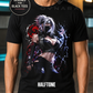 Female Kakashi Hatake Anime T-Shirt – Halftone or Black Knockout