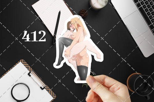 Anime vinyl sticker #412, Naruto, Matsuri, Tsunade