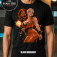Martial Arts Warrior Anime T-Shirt – Halftone or Black Knockout