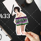 Anime vinyl sticker #433, Bleach, Kishiki