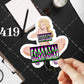 Anime vinyl sticker #419, Bleach, Kurosaki