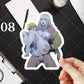 Anime vinyl sticker #408, Naruto, Shion