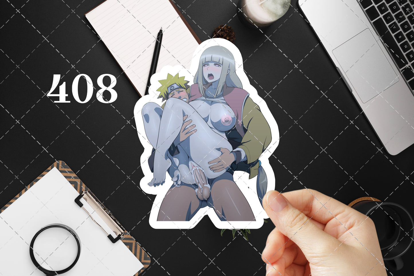 Anime vinyl sticker #408, Naruto, Shion