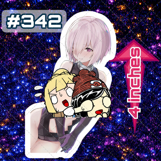 Anime vinyl sticker #342, sexy decal, FateGrandOrder