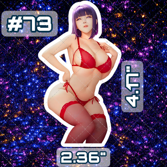 Anime vinyl sticker #73, Hinata ,Naruto, Sexy Hinata