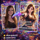 Custom Anime Trainer Card From Your Photo – Personalized 4-Inch Sticker