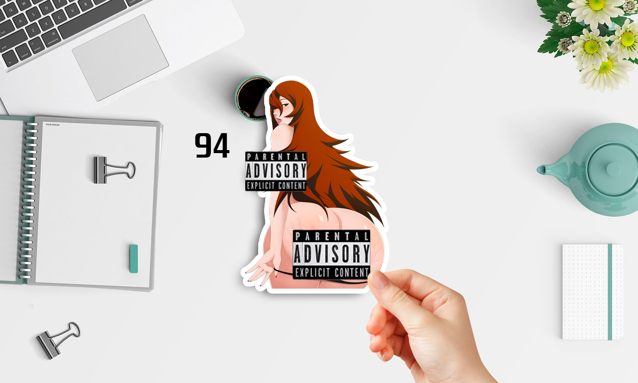 Anime vinyl sticker #94, Naruto, Terumi Mei
