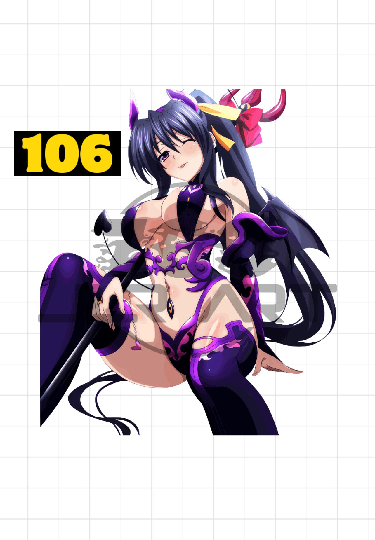 Anime vinyl sticker #106 Sexy High School DxD