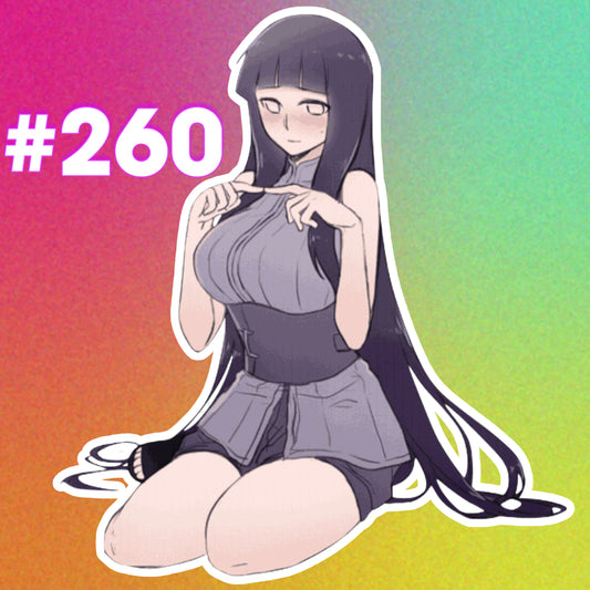 Anime sticker #260, Hinata, Naruto