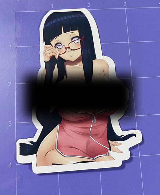 Anime vinyl sticker #290 Sexy Hinata