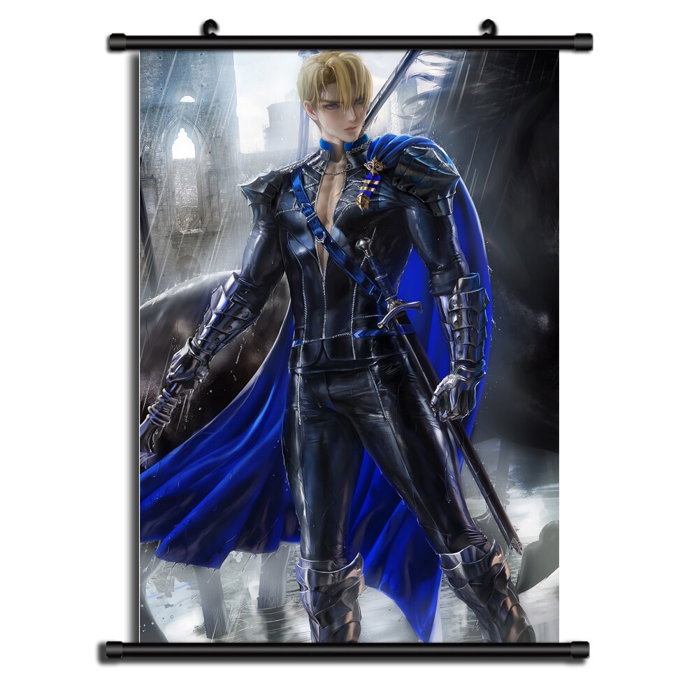 Cosplay Uncensored Wall Art Canvas Painting Decor Pictures for Home Decoration Fire Emblem ThreeHouses Dimitri Alexandre Bladud