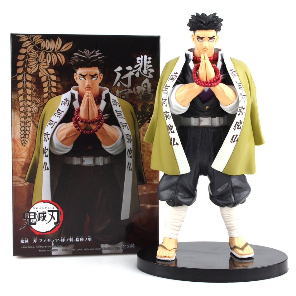 Anime Demon Slayer Figure Kamado Tanjirou Nezuko Action Figures PVC Model Toys Zenitsu Figurine Inosuke Kimetsu No Yaiba Figura