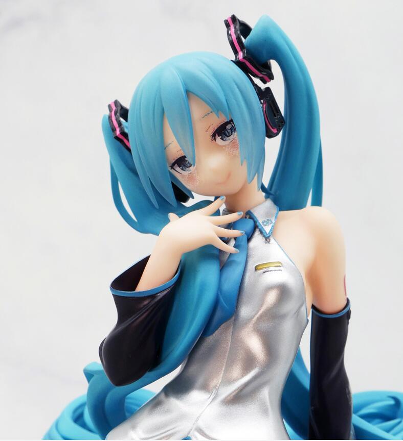 Japan Anime Hatsune Miku Sexy Girls Noodle Stopper PVC Action Figures Model Toy Desktop Car Decor Collection Toy For Kids Gift