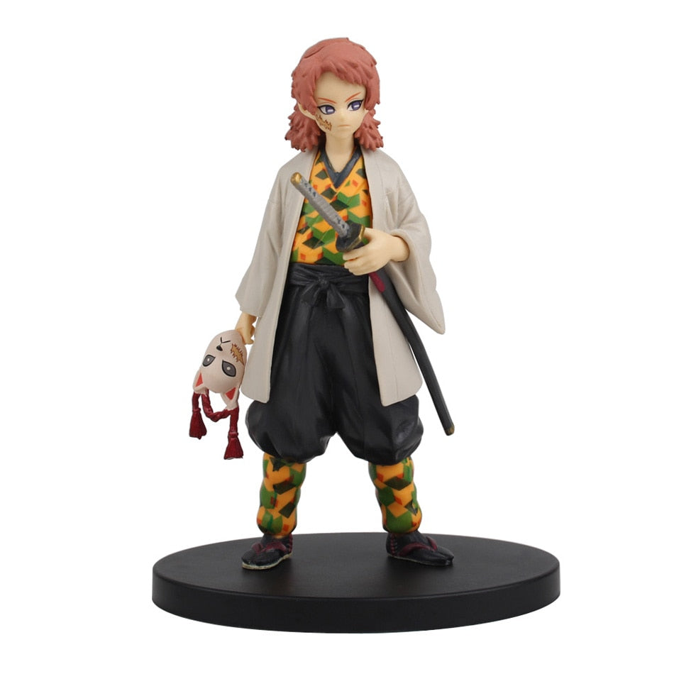 Anime 16CM Demon Slayer Kimetsu no Yaiba figure Kamado Tanjirou Action Figure Agatsuma Zenitsu Nezuko Warrior PVC Model Toys