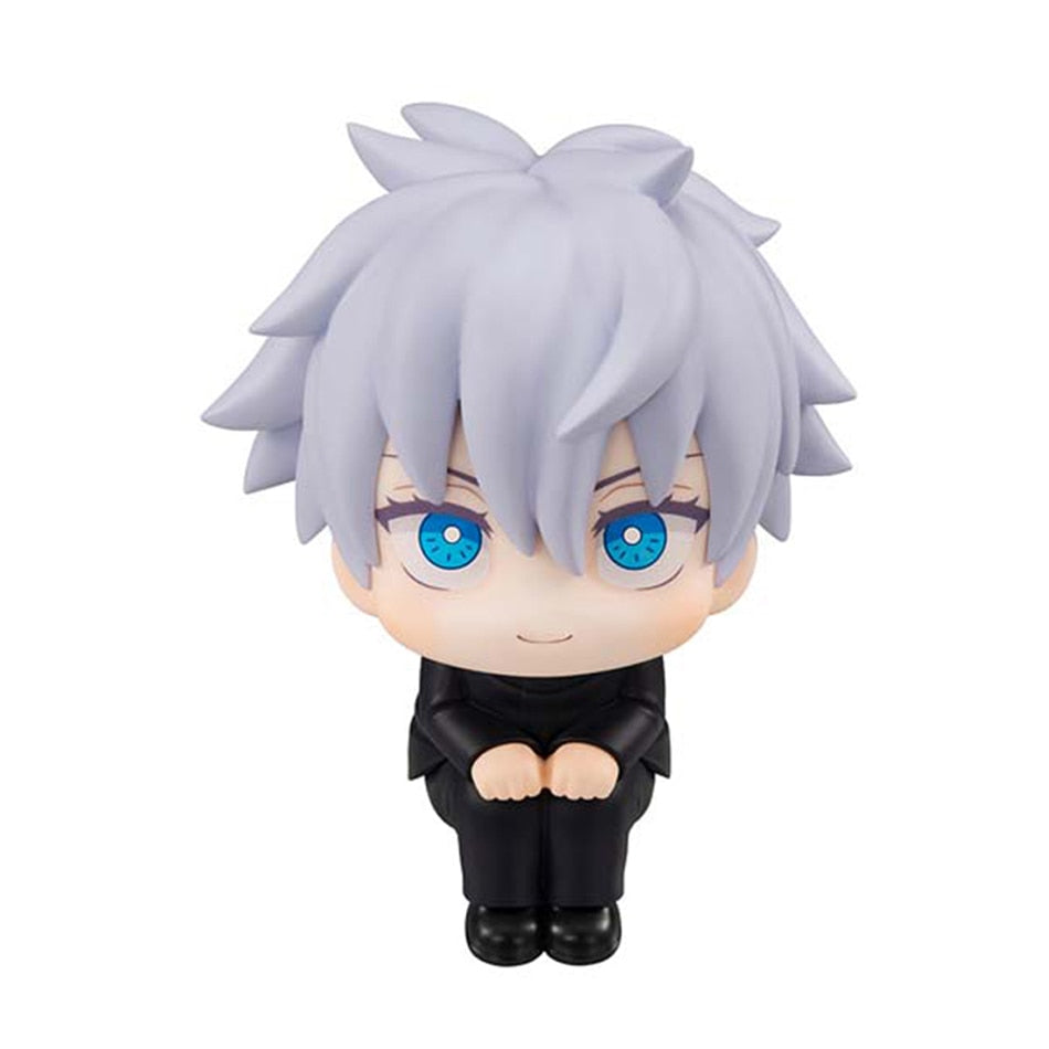 10cm Anime Jujutsu Kaisen Figure Itadori Yuji Gojo Satori Fushiguro Megumi Kugisaki Kawaii Toy Car Decoration PVC Model Gift