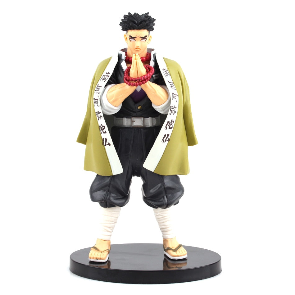 Anime Demon Slayer Figure Kamado Tanjirou Nezuko Action Figures PVC Model Toys Zenitsu Figurine Inosuke Kimetsu No Yaiba Figura