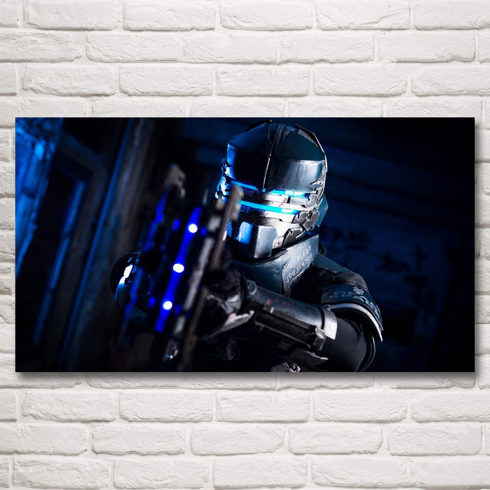 Dead Space 2 3 Hot Art Decor Living Room Video Game Posters and Prints Modern Silk Painting Wall Home Pictures Decoration