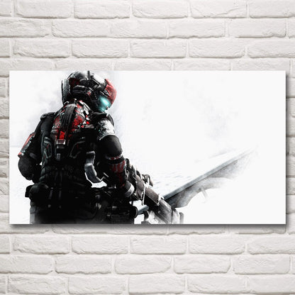 Dead Space 2 3 Hot Art Decor Living Room Video Game Posters and Prints Modern Silk Painting Wall Home Pictures Decoration